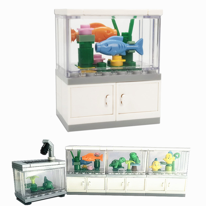 Tech Diving Accessories - Cidade amigos tanque de peixes blocos