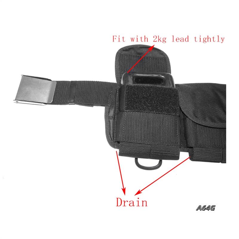 Tech Diving Accessories - Cinto de peso de mergulho ajustável