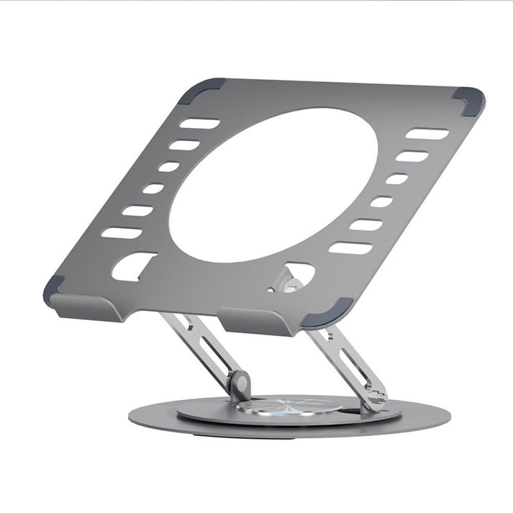 Laptop Stand Bamboo - Suporte de alumínio para laptop, suporte