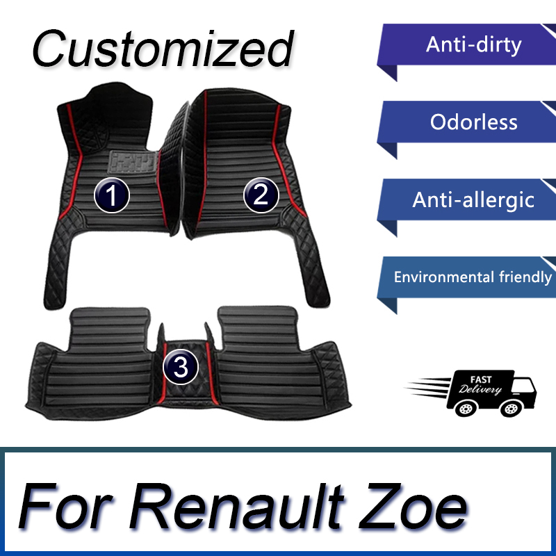 Tech Accessories Luxury - Tapetes de couro para carro, para