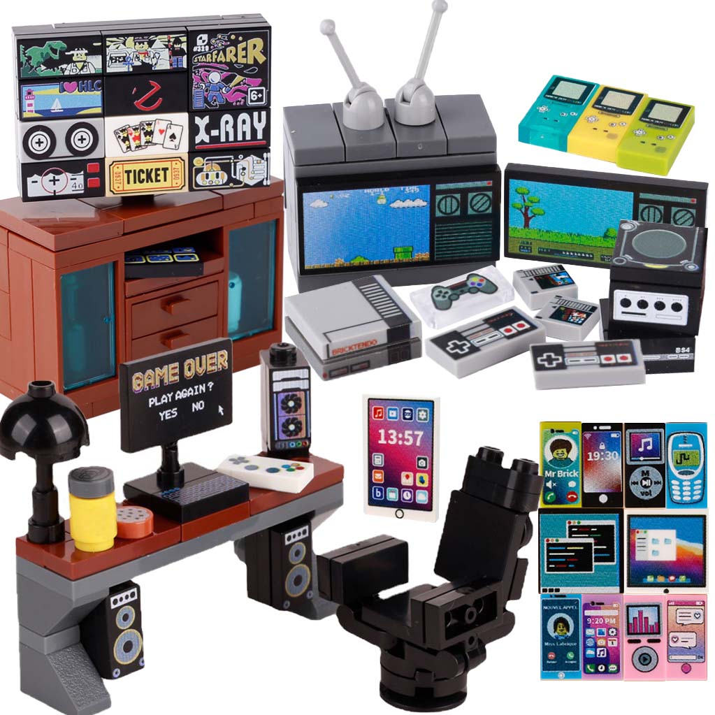 Tech Diving Accessories - Moc console de jogos modelo de