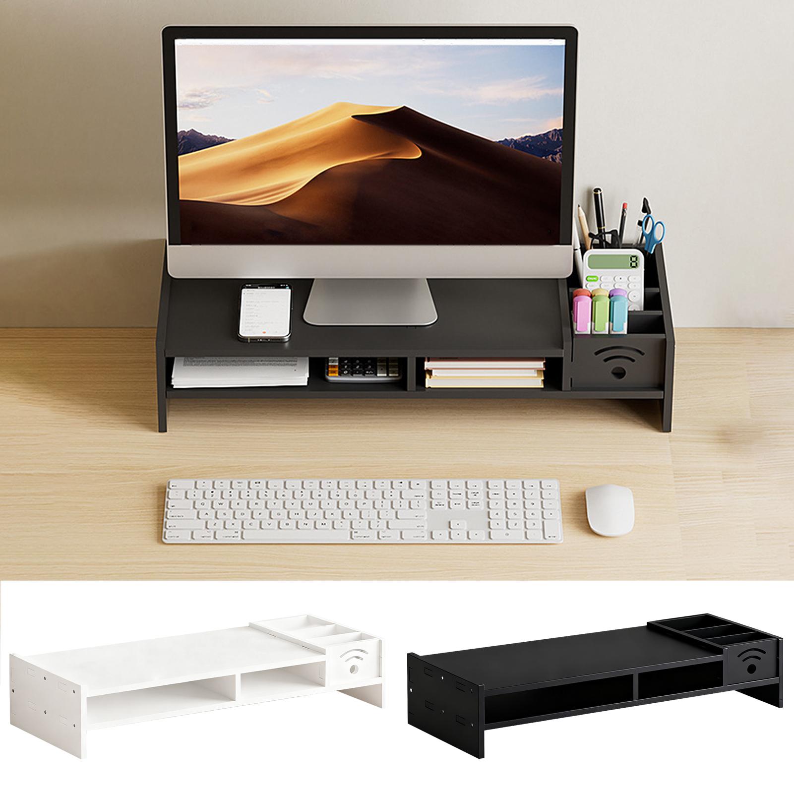 Laptop Stand Bamboo - Suporte de Monitor para Mesa, Suporte