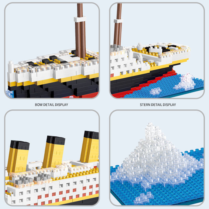 Modelo do Navio Titanic Brinqu - Tech Diving Accessories avaliação e preço