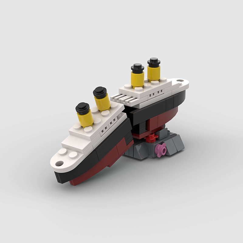 Mini RMS Titanic Sank Ship Mod - Tech Diving Accessories avaliação e preço