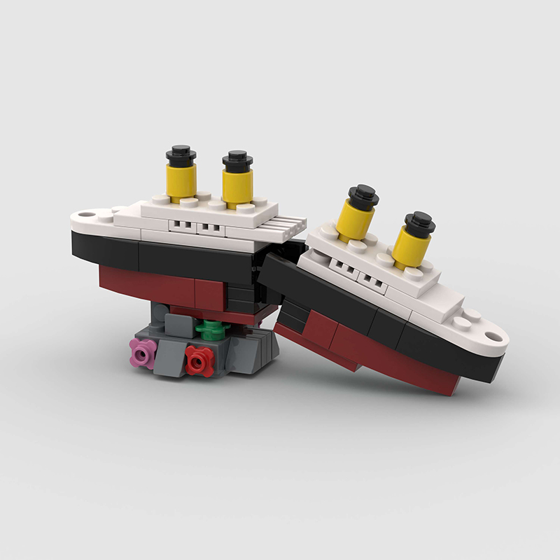 Mini RMS Titanic Sank Ship Mod - Tech Diving Accessories avaliação e preço