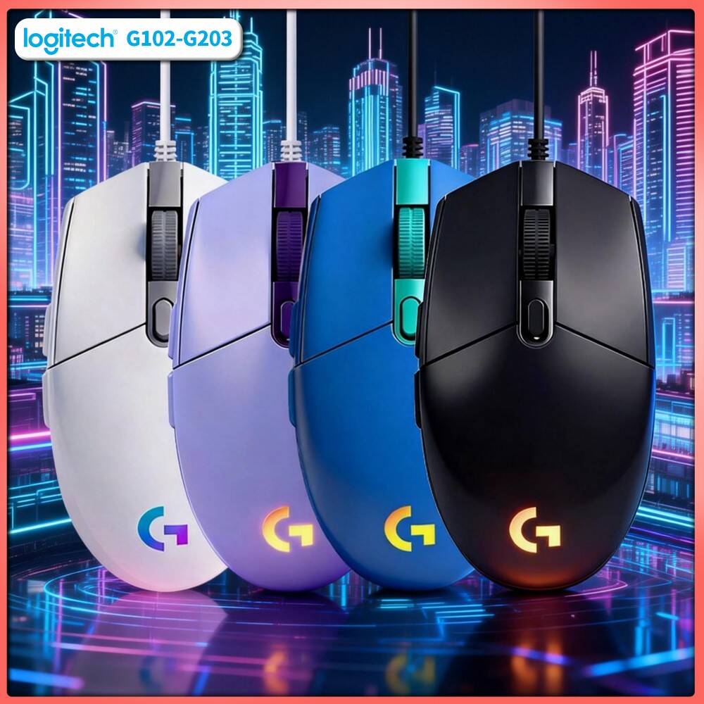 Mouse Gamer Logitech G203 Prod - Logitech Mouse G203 avaliação e preço