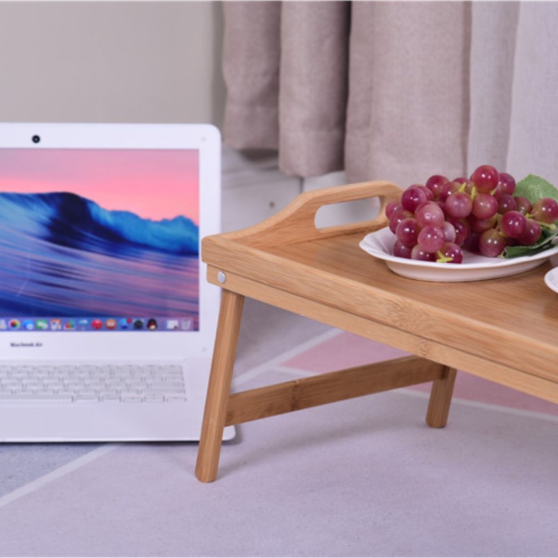 Bandeja de cama de madeira de  - Laptop Stand Bamboo avaliação e preço