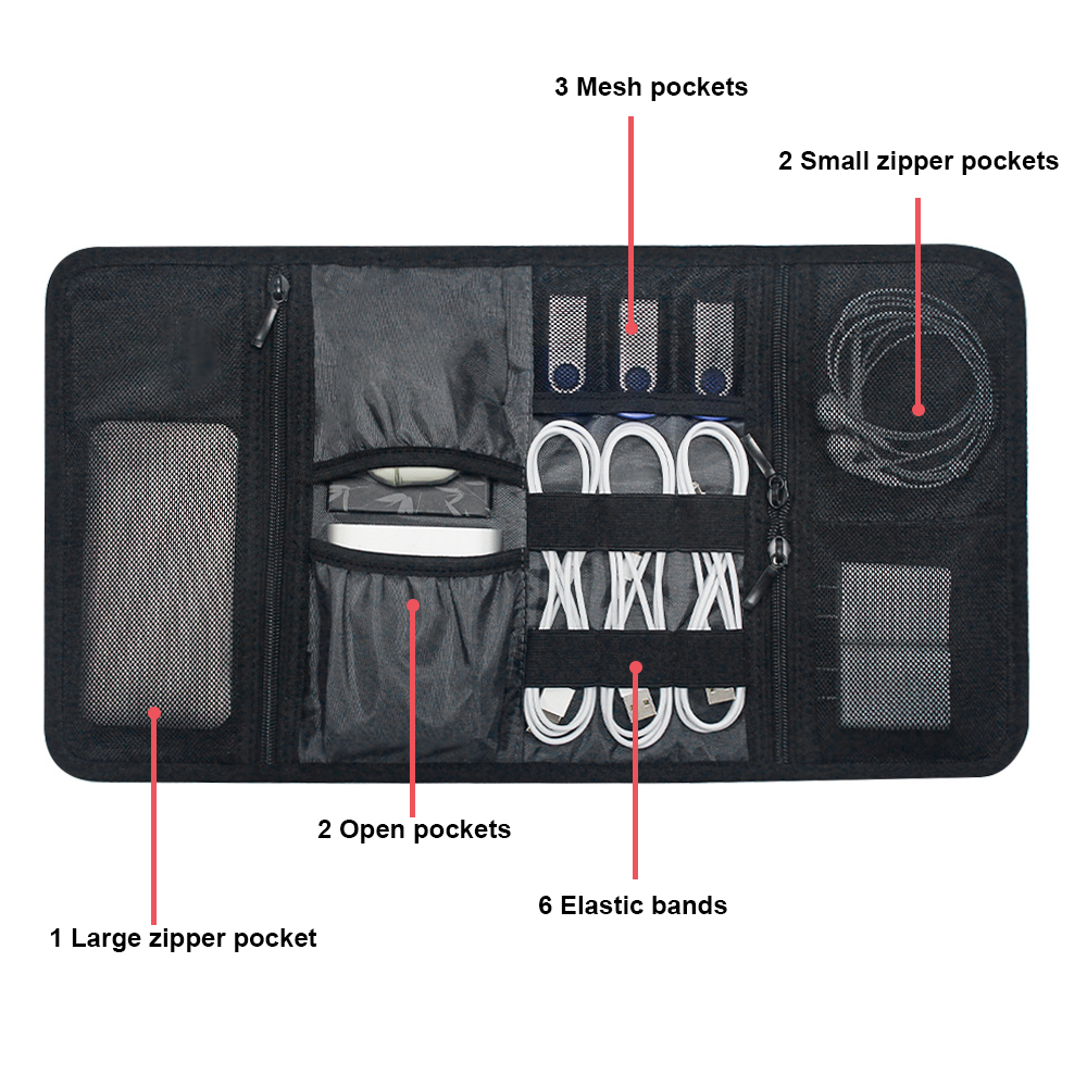 Bolsa Organizadora de Tecnolog - Tech Accessories Cheap avaliação e preço