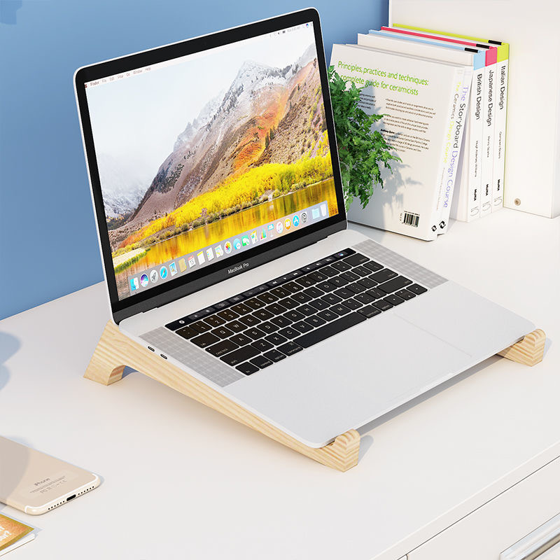 Suporte do portátil para macbo - Laptop Stand Bamboo avaliação e preço