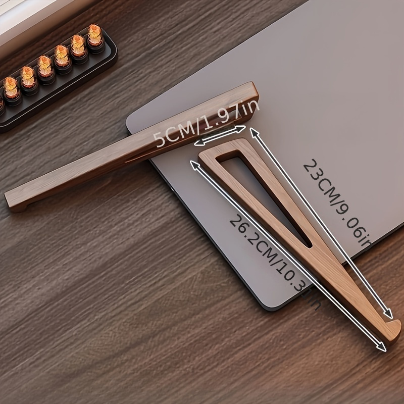 Suporte portátil dobrável de m - Laptop Stand Bamboo avaliação e preço