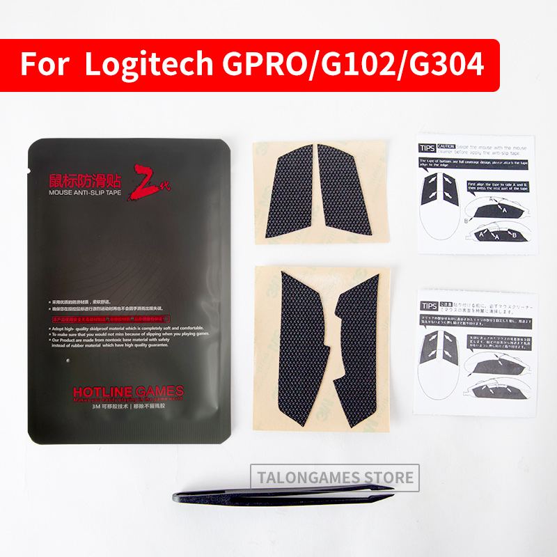 Hotline Games Mouse Grip Tape, - Logitech Mouse G203 avaliação e preço