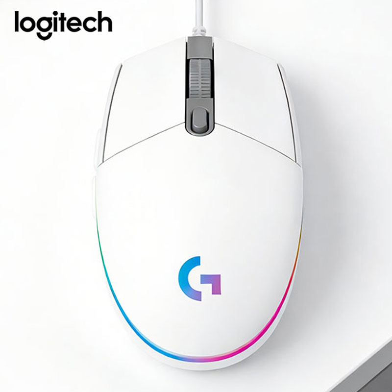 Mouse de Escritório Ergonômico - Logitech Mouse G203 avaliação e preço