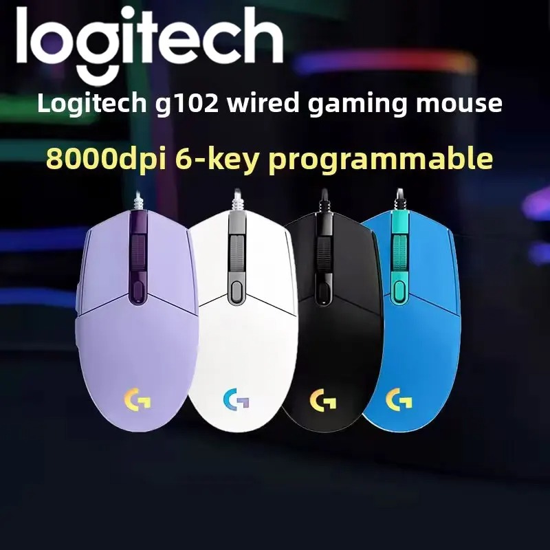 Mouse de Escritório Ergonômico - Logitech Mouse G203 avaliação e preço