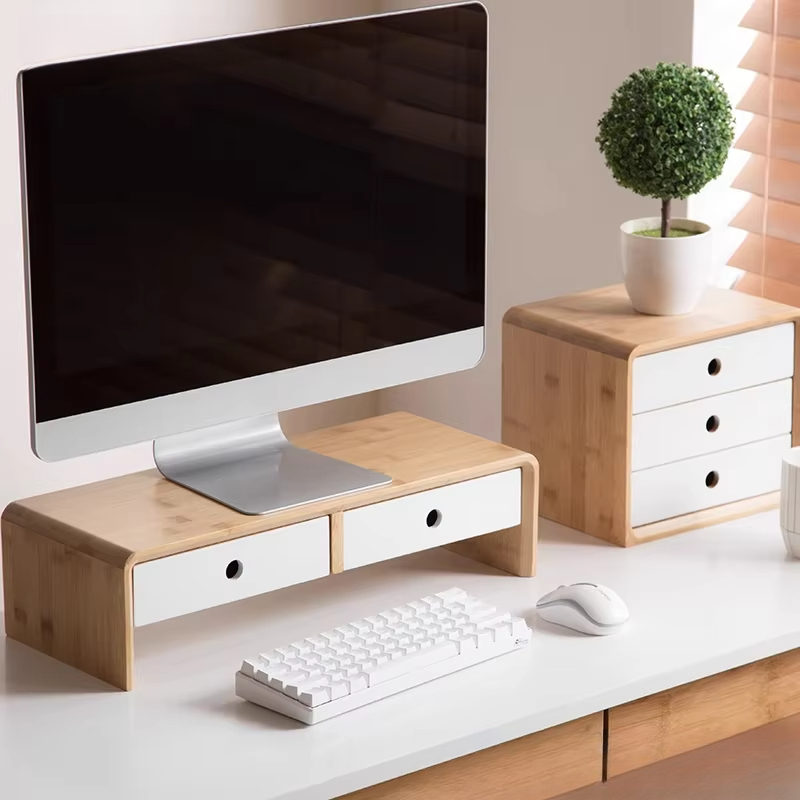 Monitor de laptop de bambu ris - Laptop Stand Bamboo avaliação e preço