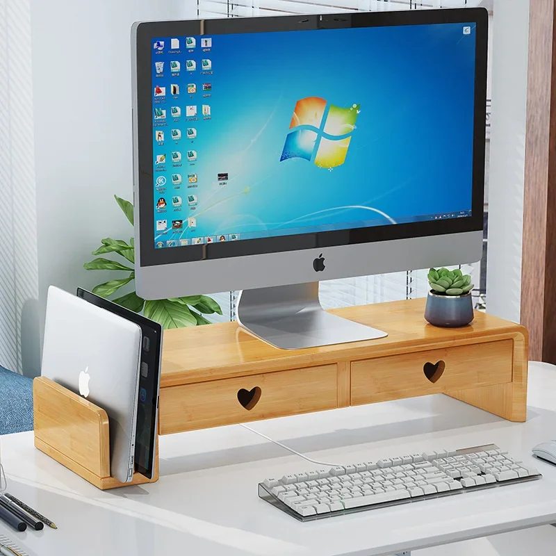 Suporte de mesa de bambu natur - Laptop Stand Bamboo avaliação e preço
