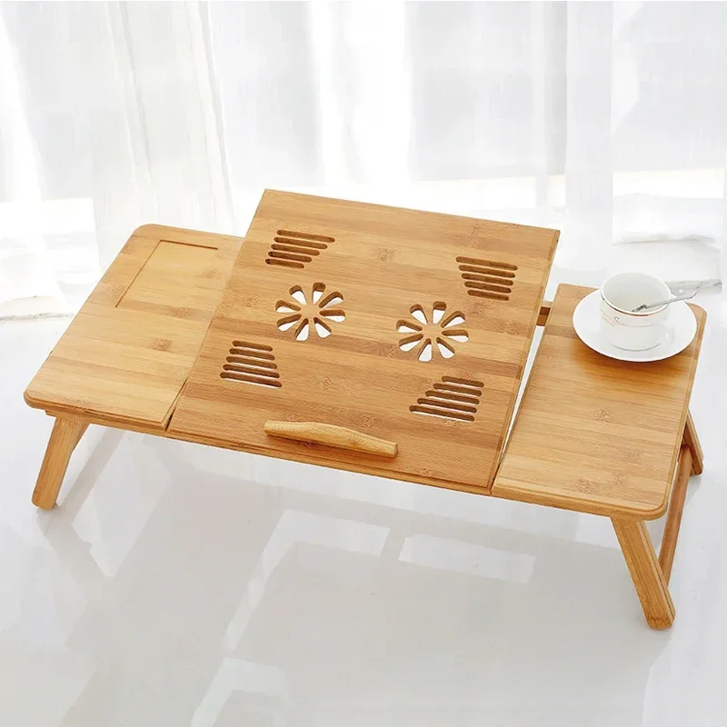 Mesa/Suporte Ajustável de Bamb - Laptop Stand Bamboo avaliação e preço