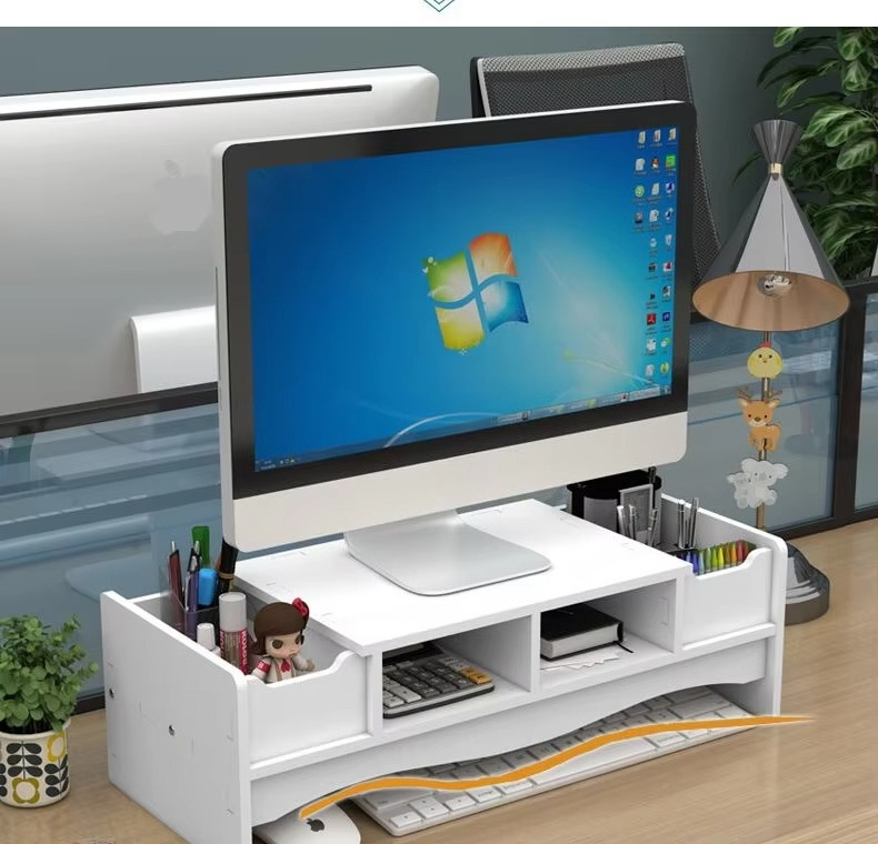 Suporte de Bambu de 2 Níveis p - Laptop Stand Bamboo avaliação e preço